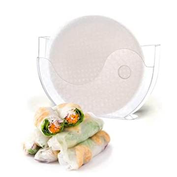 BANU Rice Paper Water Bowl - Perfect for Spring Rolls and Summer Rolls