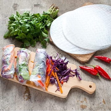 BANU Rice Paper Bowl for Perfect Spring Rolls and Wraps