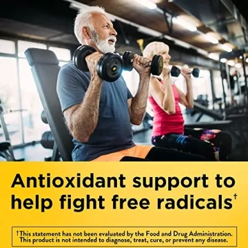 Nature Made CoQ10 200mg Softgels for Heart Health Support