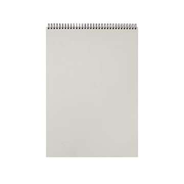 Daler-Rowney Optima Lightly Textured 250gsm A5 Mixed Media Paper Spiral Pad, 30 White Sheets, Ideal ...