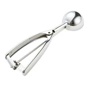 Cookie Scoop Set - #60/1 Tbsp, #40/2 Tbsp, #20/ 3Tbsp - 3 PCS Cookie Scoops for Baking Set of 3 - Cookie Dough Scoop - Made of 18/8 Stainless Steel