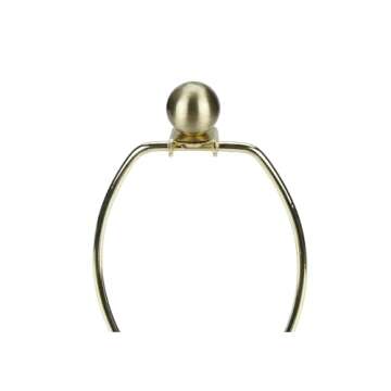 Monarch Specialties I 9729 LightingTable Lamp, Cream Concrete, Ivory/Cream Shade, Modern