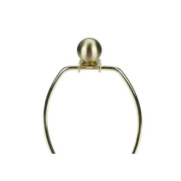 Monarch Specialties I 9729 LightingTable Lamp, Cream Concrete, Ivory/Cream Shade, Modern