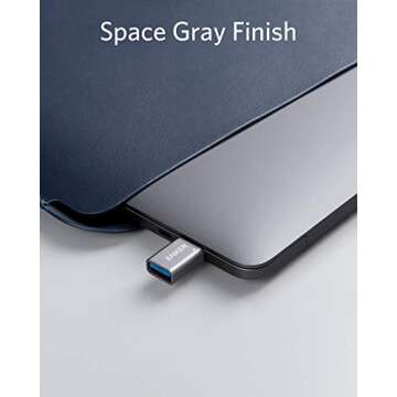 Anker USB C Adapter (2 Pack),High-Speed Data Transfer, USB-C to USB 3.0 Female Adapter for MacBook Pro 2020, iPad Pro 2020, Samsung Notebook 9, Dell XPS and More Type C Devices
