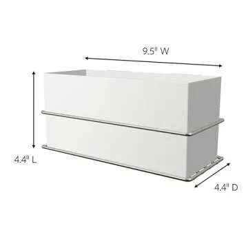 Command Wall Organizer for Easy Bathroom Storage Solutions