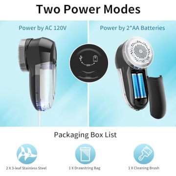 Buy JUEYINGBAILI Fabric Lint Shaver for Effortless Lint Removal