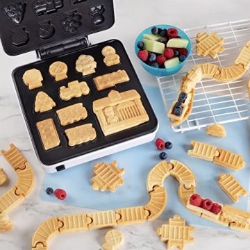 Train Set Waffle Maker for Kids - Fun Family Breakfast Adventure