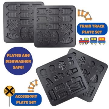 Train Set Waffle Maker for Kids - Fun Family Breakfast Adventure