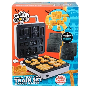 Train Set Waffle Maker for Kids - Fun Family Breakfast Adventure