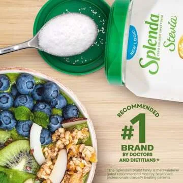 SPLENDA Stevia Zero Calorie Sweetener - Plant Based Sugar Substitute