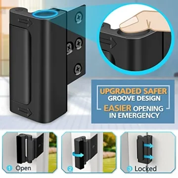 Home Security Door Lock Reinforcement for Kids Safety