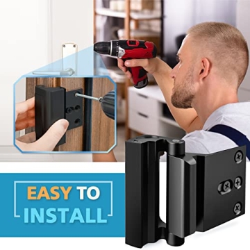 Home Security Door Lock Reinforcement for Kids Safety