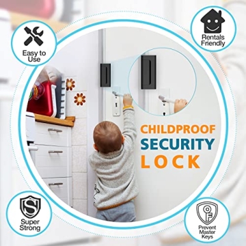 Home Security Door Lock Reinforcement for Kids Safety