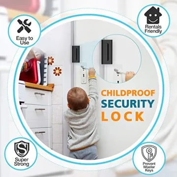 Home Security Door Lock Reinforcement for Kids Safety