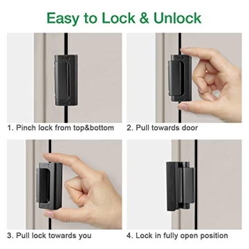 Home Security Door Lock Reinforcement for Kids Safety
