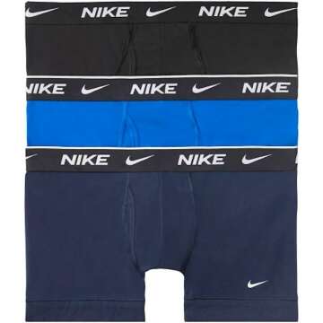 Nike Men's Boxer Briefs 3 Pack for Ultimate Comfort