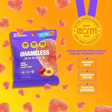 Shameless Snacks Low Calorie Keto Gummies - 6 Pack