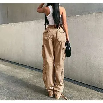 Trendy Women's Y2K High Rise Cargo Pants for Every Style