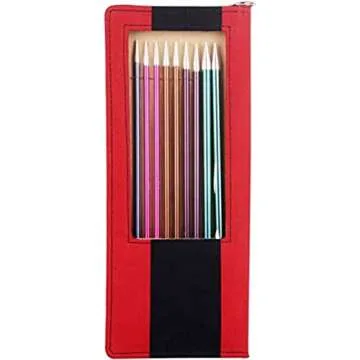 Knitter's Pride Zing Straight Needles Set 10" for Effortless Knitting