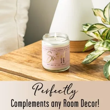 Sweet 16 Soy Candle - Perfect Gift for Girls