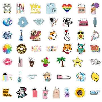 100pcs Water Bottle Stickers for Kids Classroom Kids Stickers bulkwaterproof Stickers for Water Bottle Fun Stickers Suitable for Sticking on Water Bottles Kid Stickers