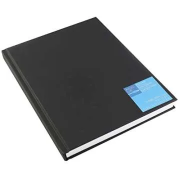 Black Hardcover Sketchbook - Acid Free, Lay-Flat Design