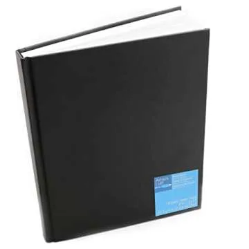 Black Hardcover Sketchbook - Acid Free, Lay-Flat Design