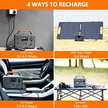 ALLWEI 300W Portable Power Station for Outdoor Adventures