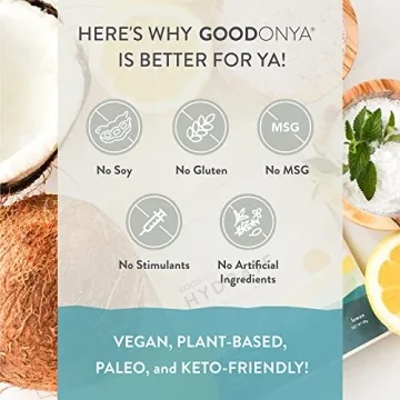 GOODONYA Organic Hydration Electrolyte Powder - Lemon Flavored