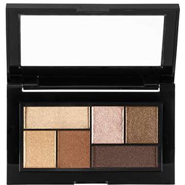 Maybelline New York Makeup The City Mini Eyeshadow Palette, Rooftop Bronzes Neutral Eyeshadow, 0.14 oz