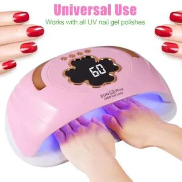 UV LED Nail Lamp for Professional Manicures at Home