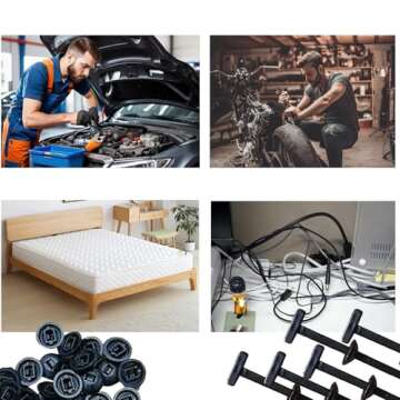 Nylon Universal Cable Tie Buckle for Quick Repairs