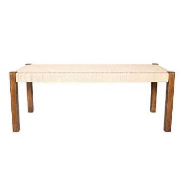 Stone & Beam Stella Modern Farmhouse Dining Bench