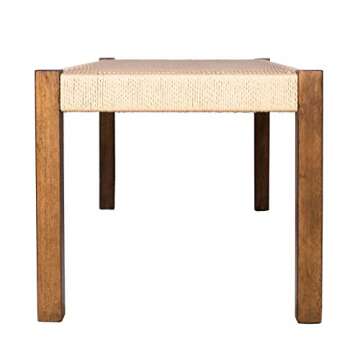 Stone & Beam Stella Modern Farmhouse Dining Bench