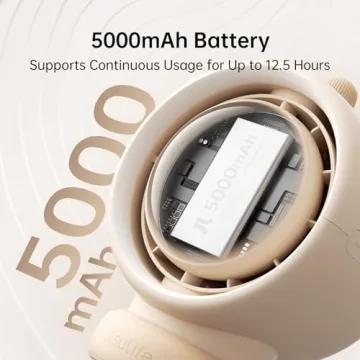 JISULIFE Large Stroller Fan - Powerful & Portable