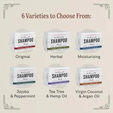 J.R.LIGGETT'S Natural Coconut Argan Shampoo Bar 3.5oz | Vegan