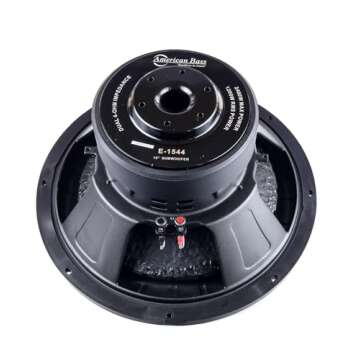 American Bass Elite 15" 2400 Max Watts Car Subwoofer for Unmatched Sound Experience