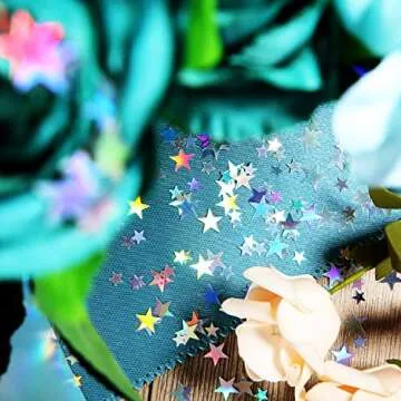 HESTYA Star Confetti - Dazzling Metallic Foil for Events
