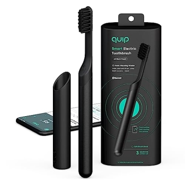 Quip Smart Sonic Toothbrush with Bluetooth & Travel Case