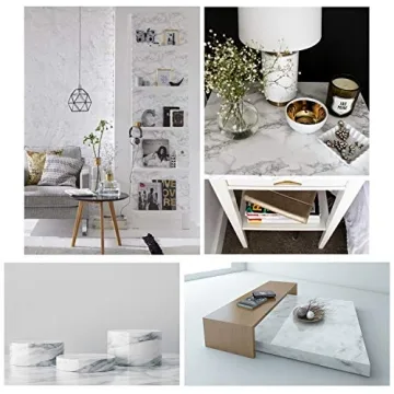 AROIC Marble Contact Paper for Easy Home Decor Transformation