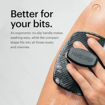 Hygienic MANSCAPED® Body Buffer Scrubber for Smooth Skin