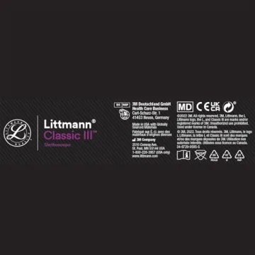 3M Littmann Classic III Stethoscope with 2X Sound Clarity