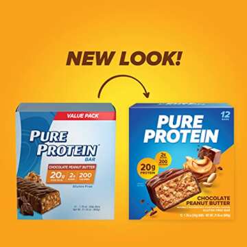 Pure Protein High Protein Bars, Low Sugar, Gluten Free