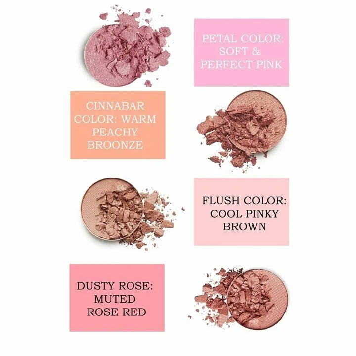 Natural Vegan Blush - Dusty Rose Organic Makeup