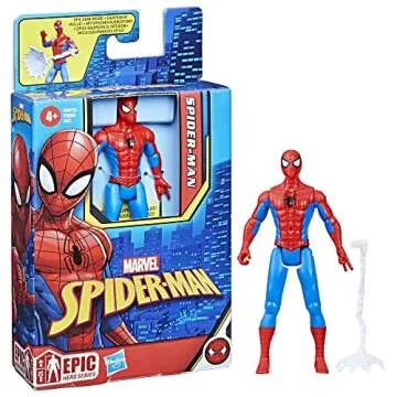 Marvel Epic Hero Series Spider-Man Miles Morales Action Figure 4-Inch