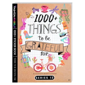 Fashion Angels Gratefulness Sticker Book - Over 1000 Stickers