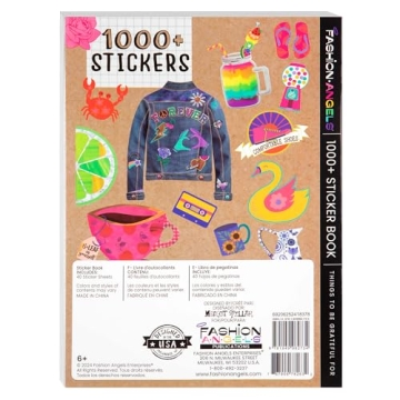 Fashion Angels Gratefulness Sticker Book - Over 1000 Stickers