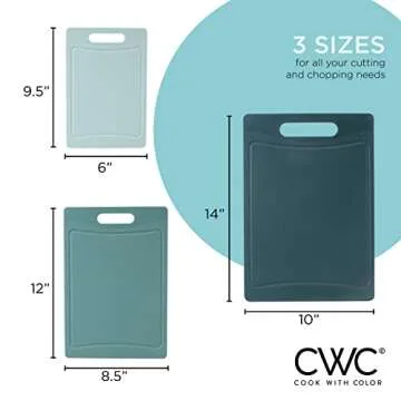 Non-Slip Cutting Board Set - Stylish Kitchen Essential Surfacing