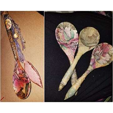 WallyE Graphic Patterns Decoupage Paper Napkins, French Garden Shabby Chic Inspired Chintz Luncheon Cocktail Napkins for Bridal Shower or Wedding, 20 Pack