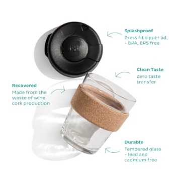 KeepCup Brew Cork Reusable Coffee Cup in Moonlight 12oz